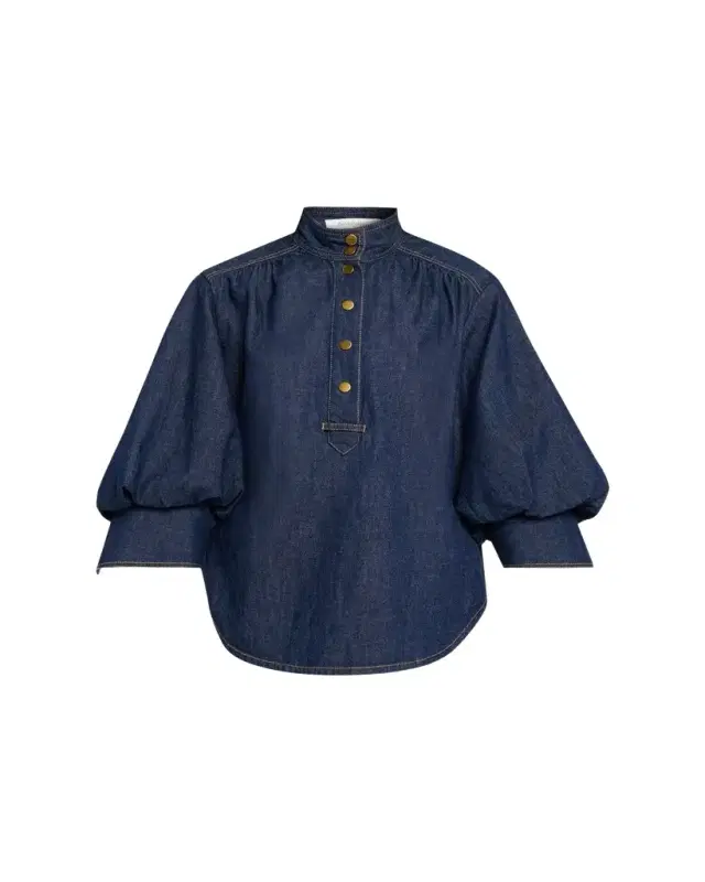 Denim Billow Shirt Denim Billow Shirt