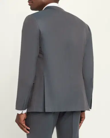 Brioni Men's Wool Tonal Two-Piece Suit | Thumbnail 5 Brioni Men's Wool Tonal Two-Piece Suit | Thumbnail 5