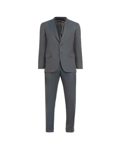Brioni Men's Wool Tonal Two-Piece Suit | Thumbnail 1 Brioni Men's Wool Tonal Two-Piece Suit | Thumbnail 1