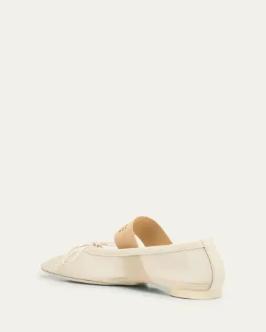 MM6 MAISON MARGIELA Mesh Anatomic Numeric Ballerina Flats | Thumbnail 4 MM6 MAISON MARGIELA Mesh Anatomic Numeric Ballerina Flats | Thumbnail 4
