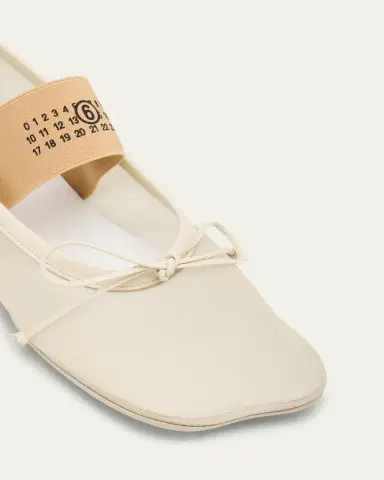 MM6 MAISON MARGIELA Mesh Anatomic Numeric Ballerina Flats | Thumbnail 5 MM6 MAISON MARGIELA Mesh Anatomic Numeric Ballerina Flats | Thumbnail 5