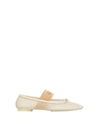 MM6 MAISON MARGIELA Mesh Anatomic Numeric Ballerina Flats | Thumbnail 1 MM6 MAISON MARGIELA Mesh Anatomic Numeric Ballerina Flats | Thumbnail 1