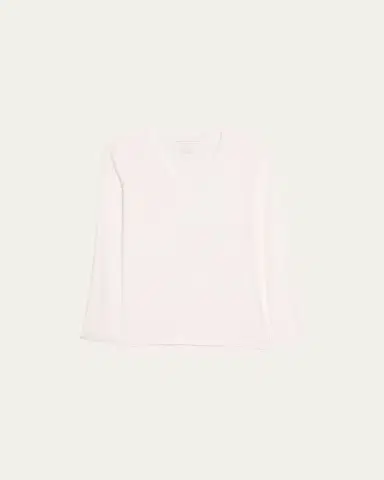 Majestic Filatures Soft Touch Long-Sleeve V-Neck Tee | Thumbnail 1 Majestic Filatures Soft Touch Long-Sleeve V-Neck Tee | Thumbnail 1