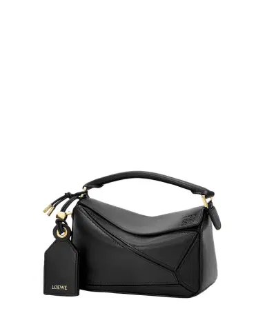 LOEWE Featherlight Puzzle Mini Leather Top-Handle Bag | Thumbnail 1 LOEWE Featherlight Puzzle Mini Leather Top-Handle Bag | Thumbnail 1