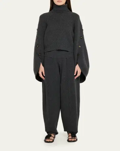 Zimmermann Valiant Buttoned Turtleneck Sweater | Thumbnail 2 Zimmermann Valiant Buttoned Turtleneck Sweater | Thumbnail 2