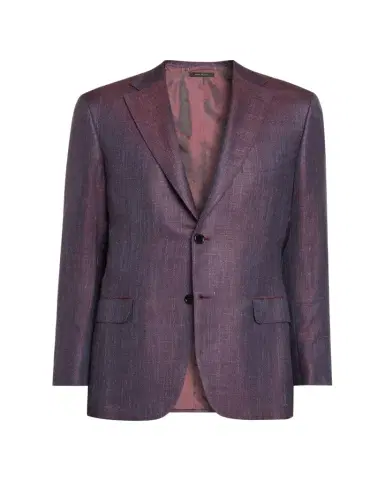 Brioni Men's Chevron Cashmere Single-Breasted Sport Coat | Thumbnail 1 Brioni Men's Chevron Cashmere Single-Breasted Sport Coat | Thumbnail 1