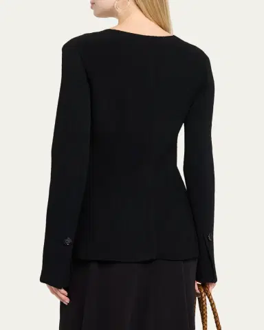 Proenza Schouler Sukki Boucle Collarless Jacket | Thumbnail 3 Proenza Schouler Sukki Boucle Collarless Jacket | Thumbnail 3