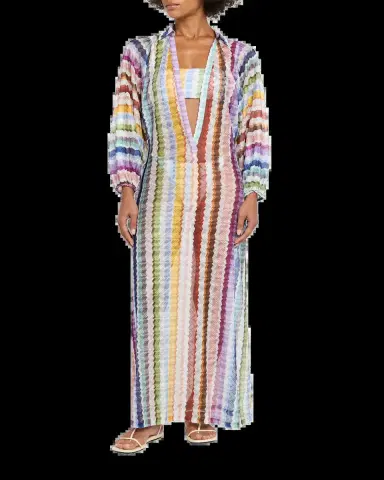Missoni Zig Zag Knit Maxi Dress Coverup | Thumbnail 6 Missoni Zig Zag Knit Maxi Dress Coverup | Thumbnail 6