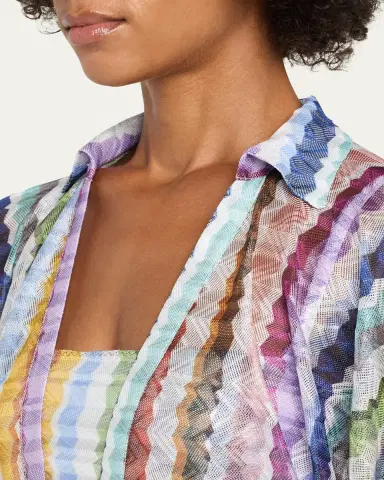 Missoni Zig Zag Knit Maxi Dress Coverup | Thumbnail 8 Missoni Zig Zag Knit Maxi Dress Coverup | Thumbnail 8