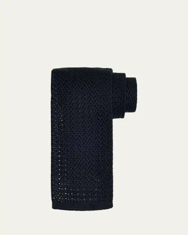 Brioni Men's Silk Tricot Tie | Thumbnail 3 Brioni Men's Silk Tricot Tie | Thumbnail 3