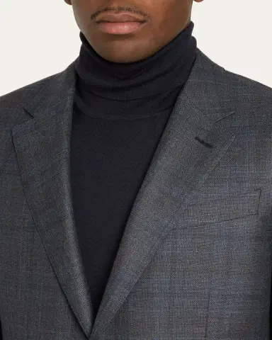 Zegna Men's 12milmil12 Wool Single-Breasted Sport Coat | Thumbnail 5 Zegna Men's 12milmil12 Wool Single-Breasted Sport Coat | Thumbnail 5