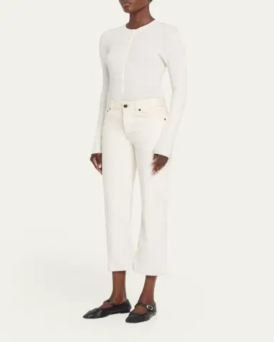 Lisa Yang Airi Cotton-Cashmere Henley Sweater | Thumbnail 7 Lisa Yang Airi Cotton-Cashmere Henley Sweater | Thumbnail 7
