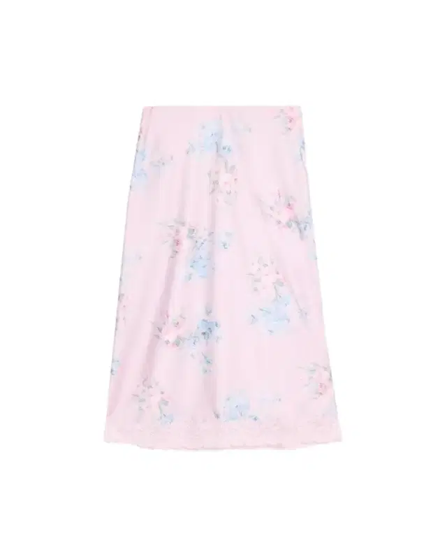 Janella Floral Silk Midi Skirt Janella Floral Silk Midi Skirt