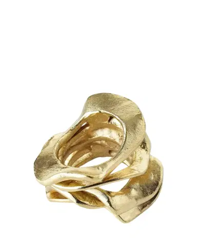 Kim Seybert Flux Napkin Ring | Thumbnail 1 Kim Seybert Flux Napkin Ring | Thumbnail 1