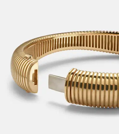 Pamela Zamore Isla Flow II 18kt gold bangle | Thumbnail 2 Pamela Zamore Isla Flow II 18kt gold bangle | Thumbnail 2