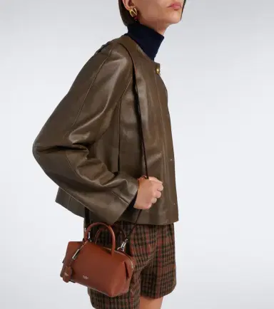 Max Mara Small leather top-handle bag | Thumbnail 6 Max Mara Small leather top-handle bag | Thumbnail 6