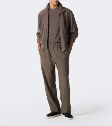 Giorgio Armani Waffle-knit straight pants | Thumbnail 2 Giorgio Armani Waffle-knit straight pants | Thumbnail 2