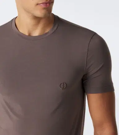 Giorgio Armani Logo jersey T-shirt | Thumbnail 3 Giorgio Armani Logo jersey T-shirt | Thumbnail 3