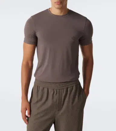 Giorgio Armani Logo jersey T-shirt | Thumbnail 4 Giorgio Armani Logo jersey T-shirt | Thumbnail 4