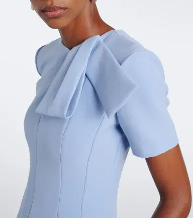 Roland Mouret Bow-detail crêpe cocktail dress | Thumbnail 2 Roland Mouret Bow-detail crêpe cocktail dress | Thumbnail 2