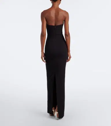 Roland Mouret Draped bustier gown | Thumbnail 3 Roland Mouret Draped bustier gown | Thumbnail 3
