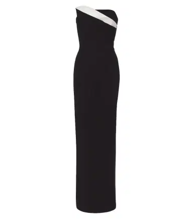 Roland Mouret Draped bustier gown | Thumbnail 1 Roland Mouret Draped bustier gown | Thumbnail 1