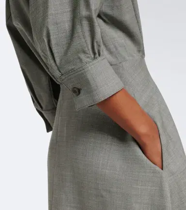 Altuzarra Eleanor wool midi dress | Thumbnail 2 Altuzarra Eleanor wool midi dress | Thumbnail 2