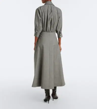Altuzarra Eleanor wool midi dress | Thumbnail 6 Altuzarra Eleanor wool midi dress | Thumbnail 6