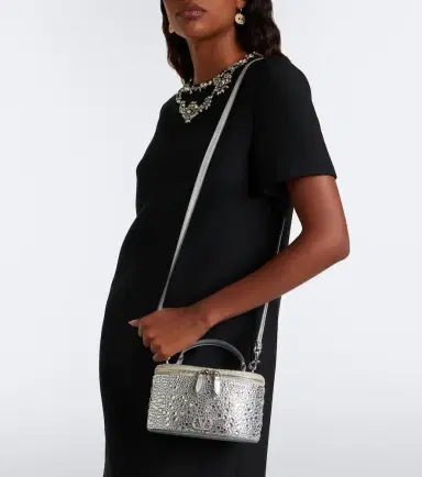 Valentino Garavani VLogo Small embellished vanity bag | Thumbnail 6 Valentino Garavani VLogo Small embellished vanity bag | Thumbnail 6