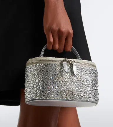 Valentino Garavani VLogo Small embellished vanity bag | Thumbnail 7 Valentino Garavani VLogo Small embellished vanity bag | Thumbnail 7