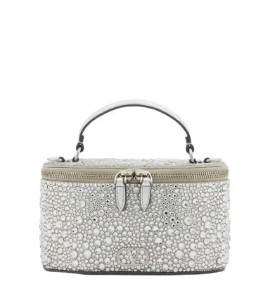 Valentino Garavani VLogo Small embellished vanity bag | Thumbnail 1 Valentino Garavani VLogo Small embellished vanity bag | Thumbnail 1