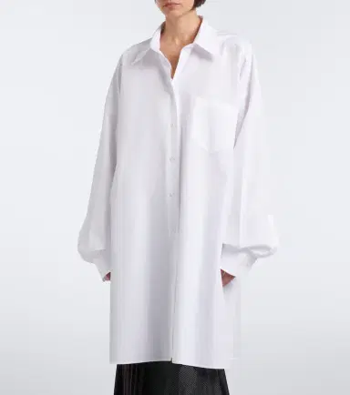 Maison Margiela Oversized cotton poplin shirt | Thumbnail 8 Maison Margiela Oversized cotton poplin shirt | Thumbnail 8