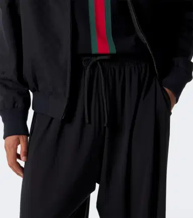 Gucci Jersey wide-leg pants | Thumbnail 5 Gucci Jersey wide-leg pants | Thumbnail 5