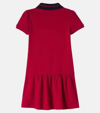 Gucci Kids Cotton-blend polo dress | Thumbnail 2 Gucci Kids Cotton-blend polo dress | Thumbnail 2
