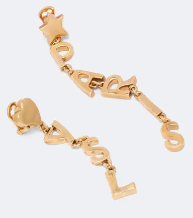 Saint Laurent YSL Paris drop earrings | Thumbnail 4 Saint Laurent YSL Paris drop earrings | Thumbnail 4