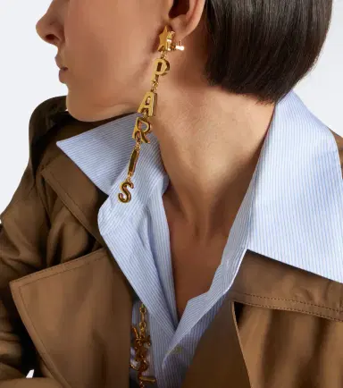 Saint Laurent YSL Paris drop earrings | Thumbnail 5 Saint Laurent YSL Paris drop earrings | Thumbnail 5