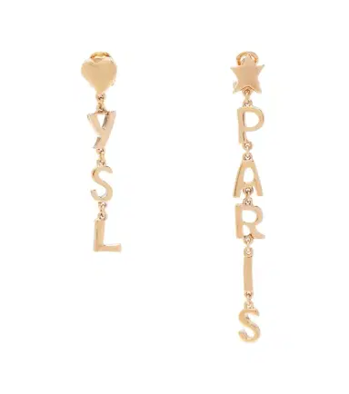 Saint Laurent YSL Paris drop earrings | Thumbnail 1 Saint Laurent YSL Paris drop earrings | Thumbnail 1