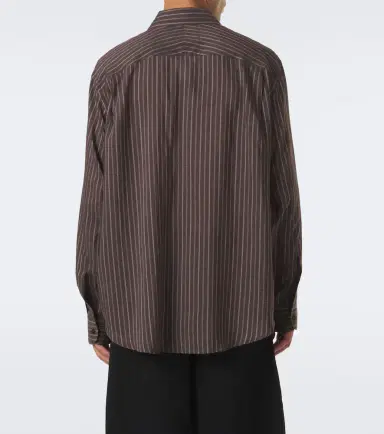 Studio Nicholson View striped shirt | Thumbnail 7 Studio Nicholson View striped shirt | Thumbnail 7