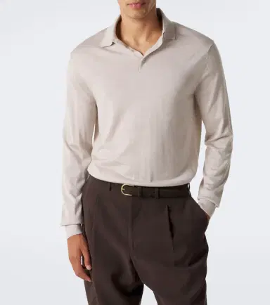 Agnona Wool, silk and cashmere polo sweater | Thumbnail 6 Agnona Wool, silk and cashmere polo sweater | Thumbnail 6