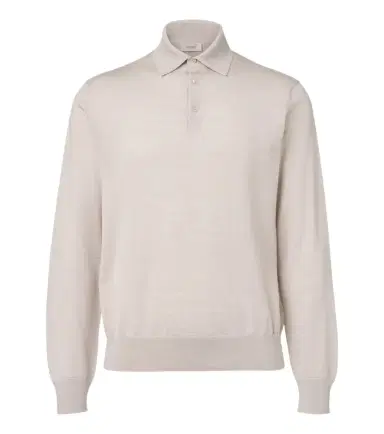 Agnona Wool, silk and cashmere polo sweater | Thumbnail 1 Agnona Wool, silk and cashmere polo sweater | Thumbnail 1