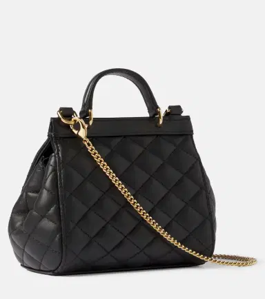 Dolce & Gabbana Kids Quilted leather top-handle bag | Thumbnail 3 Dolce & Gabbana Kids Quilted leather top-handle bag | Thumbnail 3