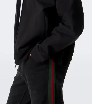 Gucci Cotton-blend jersey track jacket | Thumbnail 2 Gucci Cotton-blend jersey track jacket | Thumbnail 2