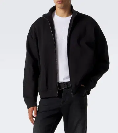 Gucci Cotton-blend jersey track jacket | Thumbnail 3 Gucci Cotton-blend jersey track jacket | Thumbnail 3