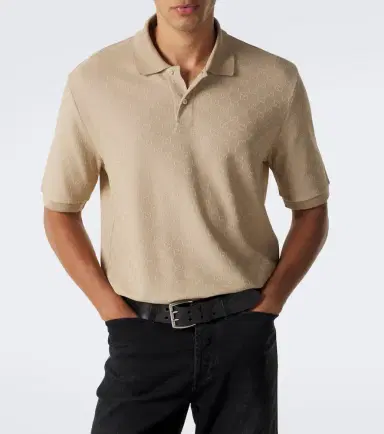 Gucci GG jacquard polo shirt | Thumbnail 5 Gucci GG jacquard polo shirt | Thumbnail 5