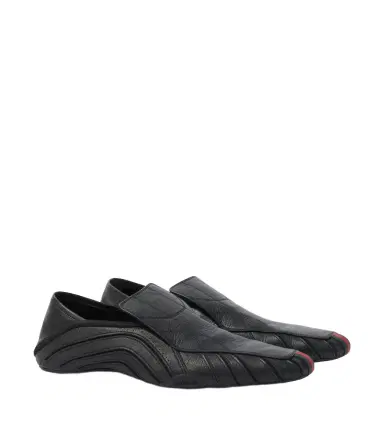 Gucci Web Stripe leather slip-on shoes | Thumbnail 1 Gucci Web Stripe leather slip-on shoes | Thumbnail 1