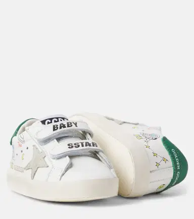 Golden Goose Kids Baby Old School leather sneakers | Thumbnail 2 Golden Goose Kids Baby Old School leather sneakers | Thumbnail 2