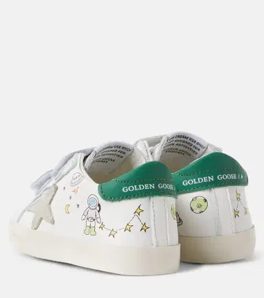 Golden Goose Kids Baby Old School leather sneakers | Thumbnail 3 Golden Goose Kids Baby Old School leather sneakers | Thumbnail 3