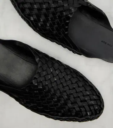 The Row Woven leather mules | Thumbnail 2 The Row Woven leather mules | Thumbnail 2