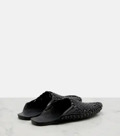 The Row Woven leather mules | Thumbnail 3 The Row Woven leather mules | Thumbnail 3