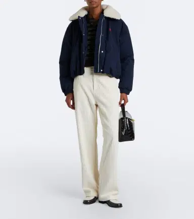 Polo Ralph Lauren Teddy-trimmed technical down jacket | Thumbnail 2 Polo Ralph Lauren Teddy-trimmed technical down jacket | Thumbnail 2